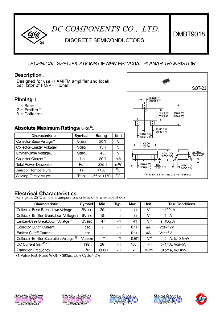 DMBT9018_5065114.PDF Datasheet