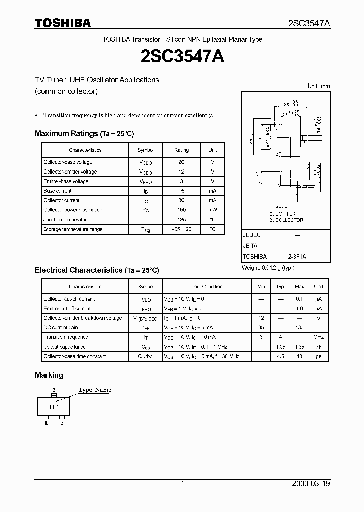 2SC3547A_33992.PDF Datasheet