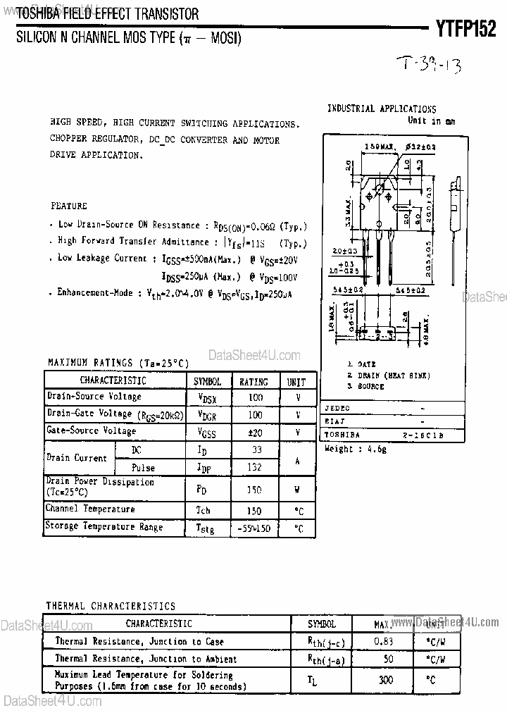 YTFP152_38170.PDF Datasheet