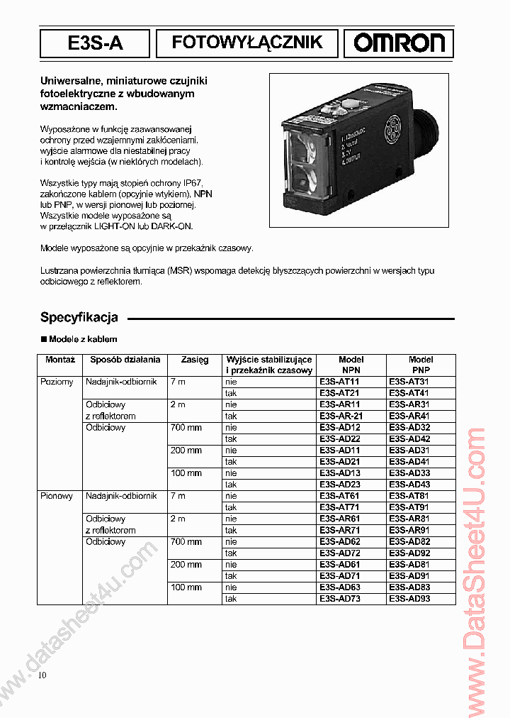 E3S-A_38462.PDF Datasheet