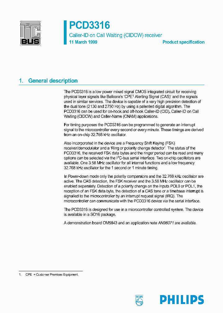 PCD3316_458996.PDF Datasheet
