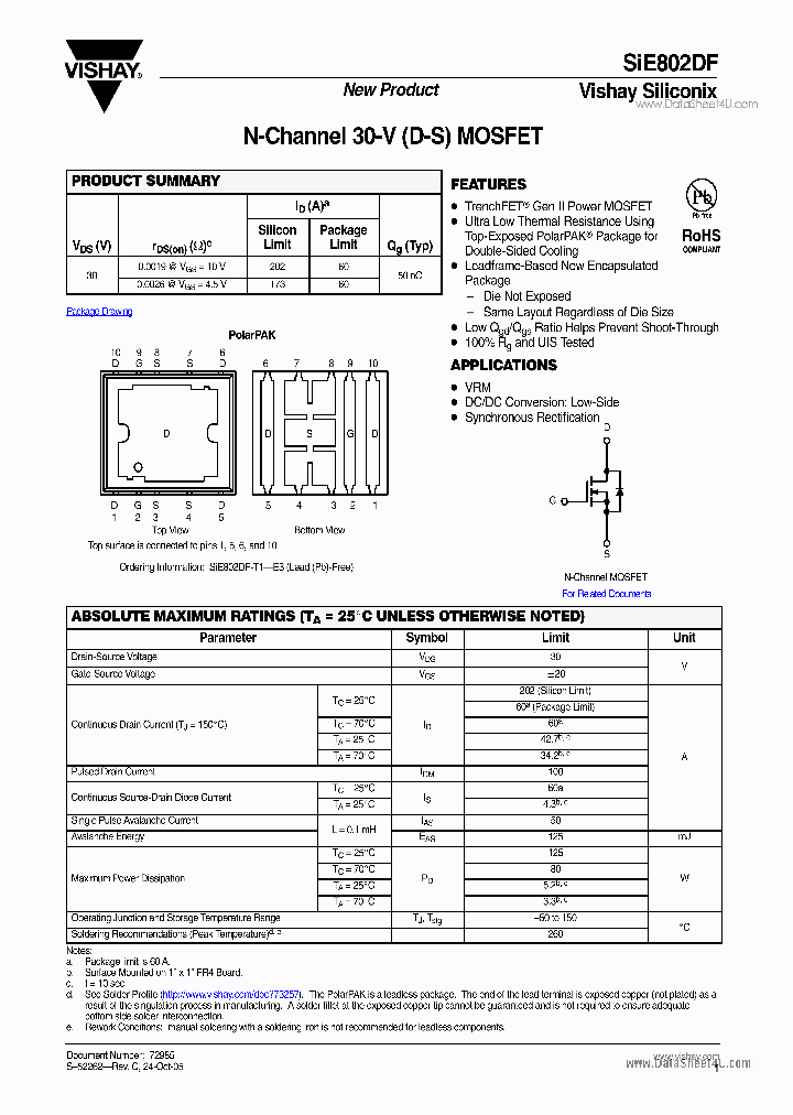 SIE802DF_238374.PDF Datasheet