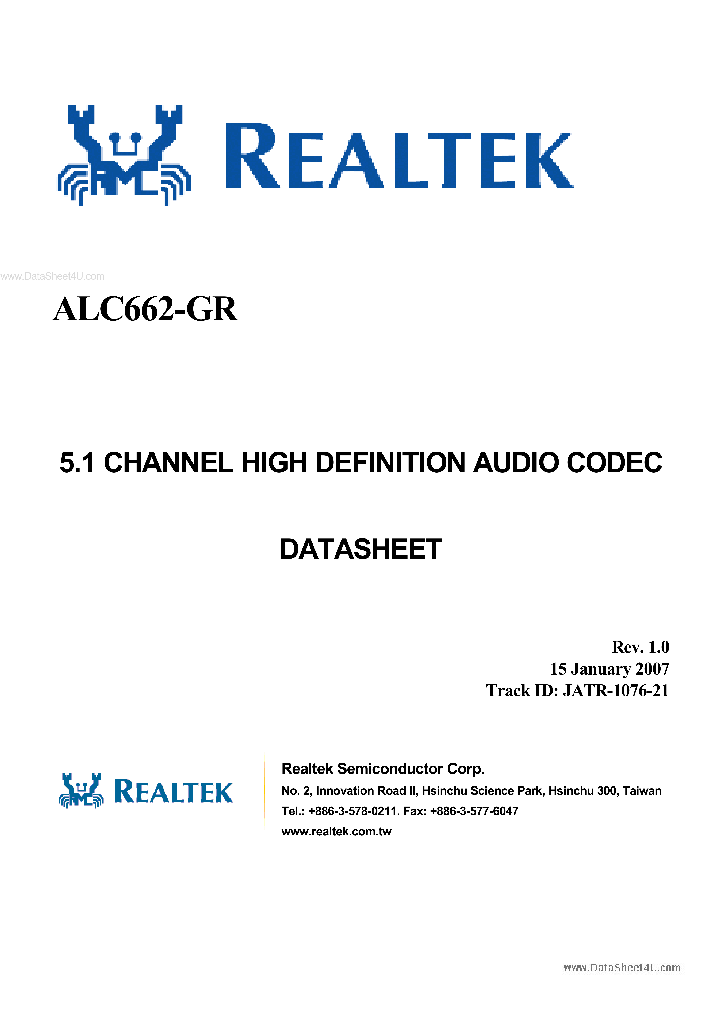 ALC662-GR_256855.PDF Datasheet