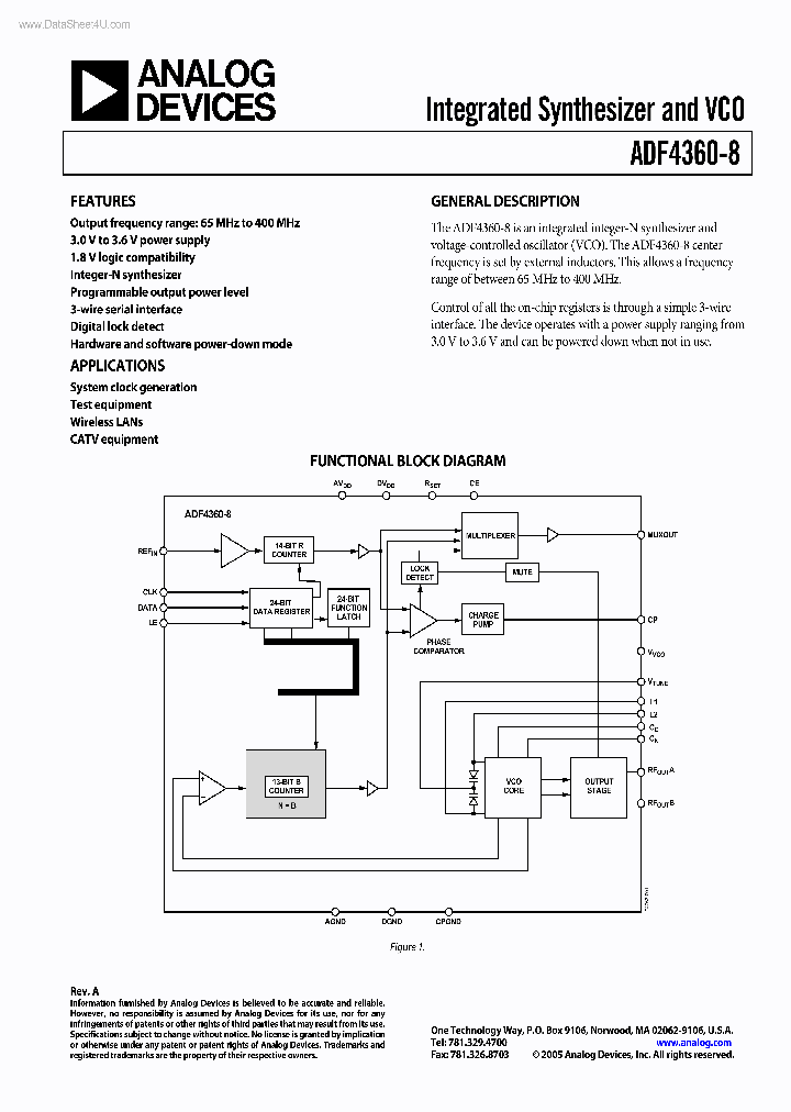 ADF4360-8_427119.PDF Datasheet