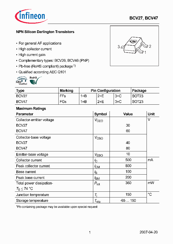 BCV2707_1744361.PDF Datasheet