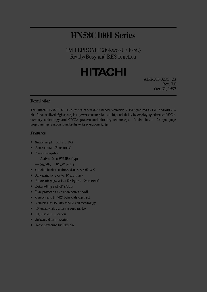 HN58V1001T-20_1873758.PDF Datasheet