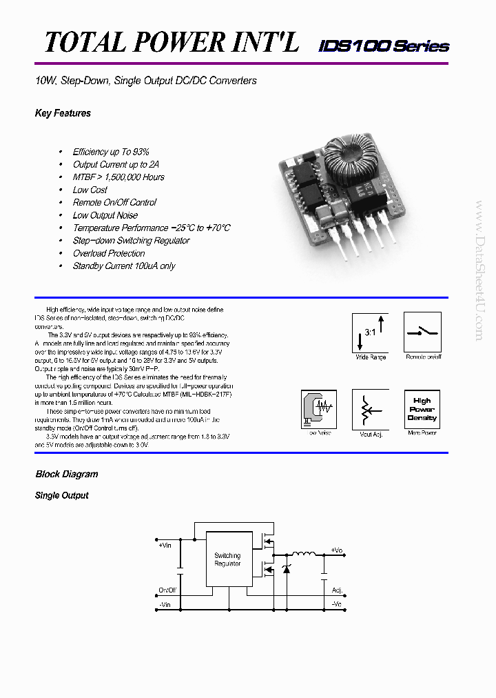 IDS101_2011950.PDF Datasheet