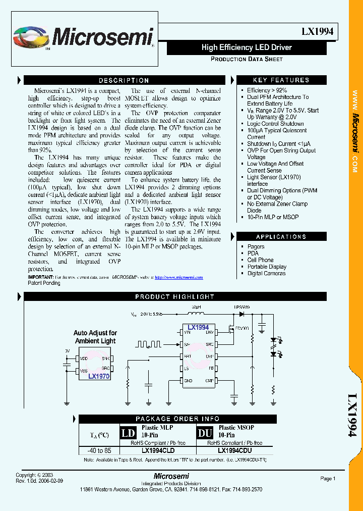 LX1994CDU-TR_2123044.PDF Datasheet