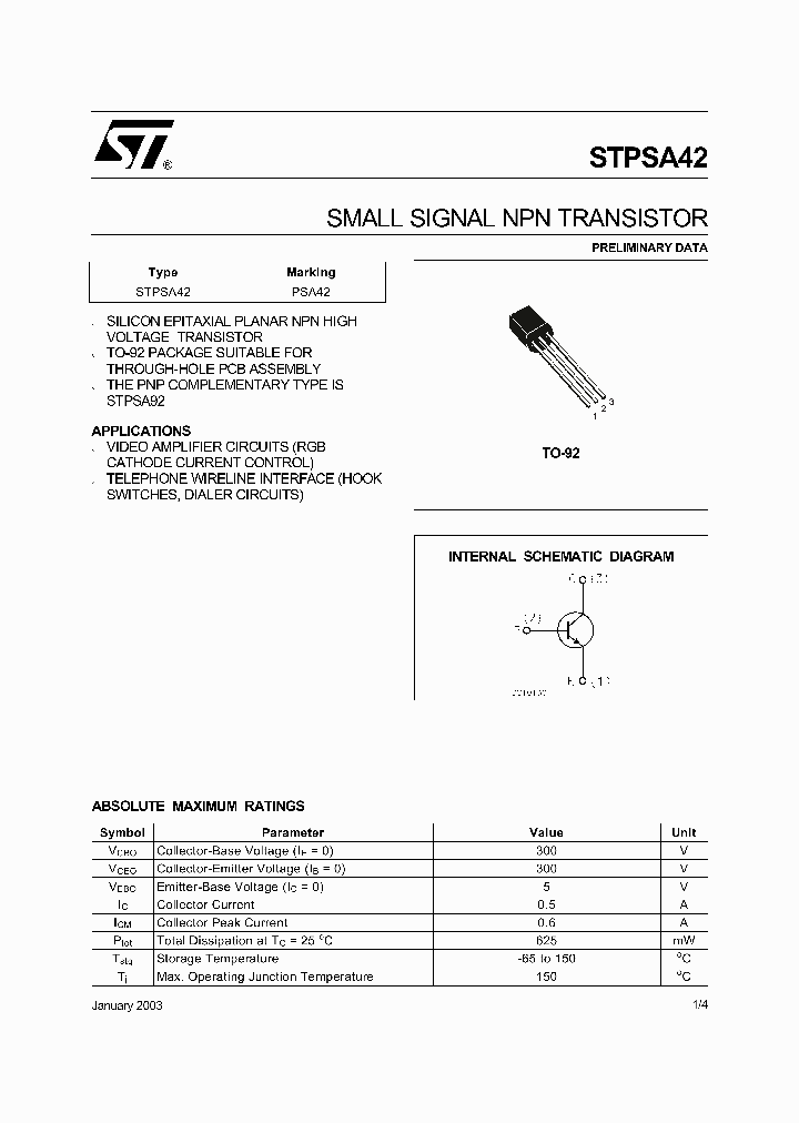 STPSA42-AP_2679977.PDF Datasheet