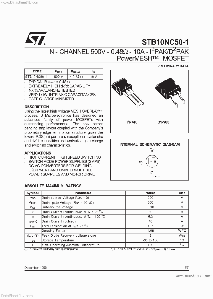 STB10NC50-1_2975298.PDF Datasheet