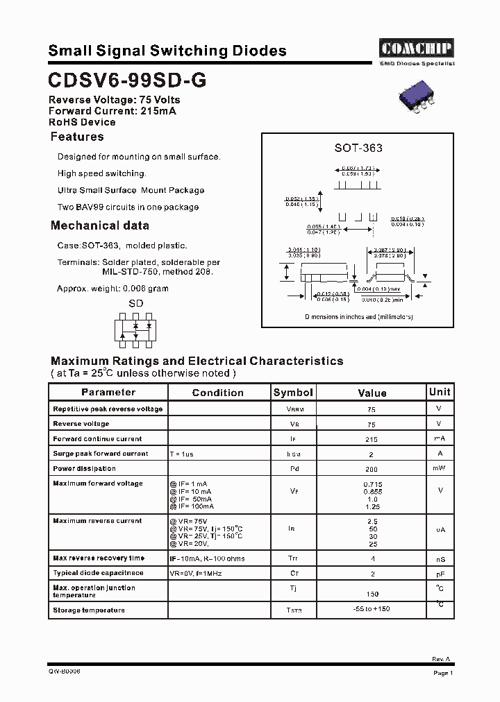 CDSV6-99SD-G_2992478.PDF Datasheet