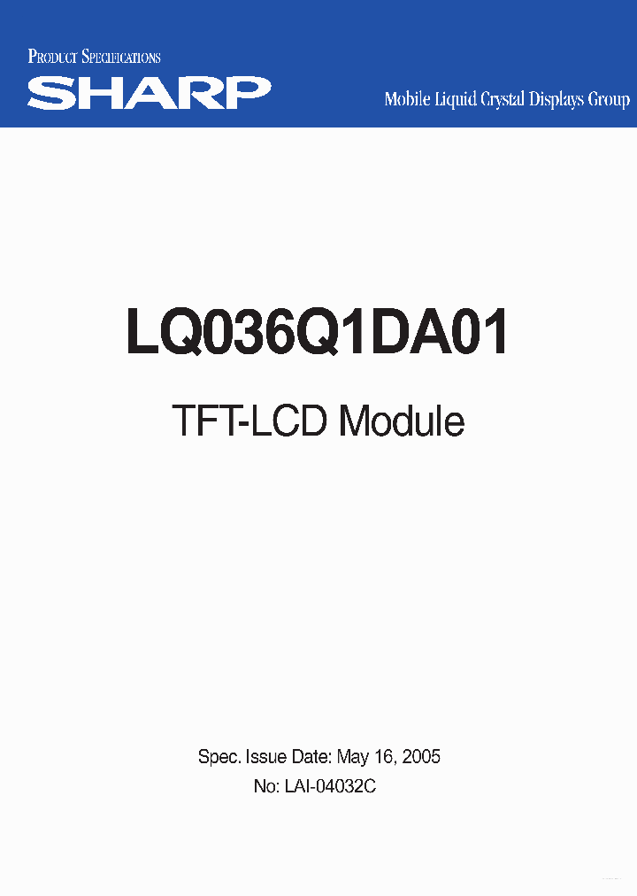 LQ036Q1DA01_3049606.PDF Datasheet