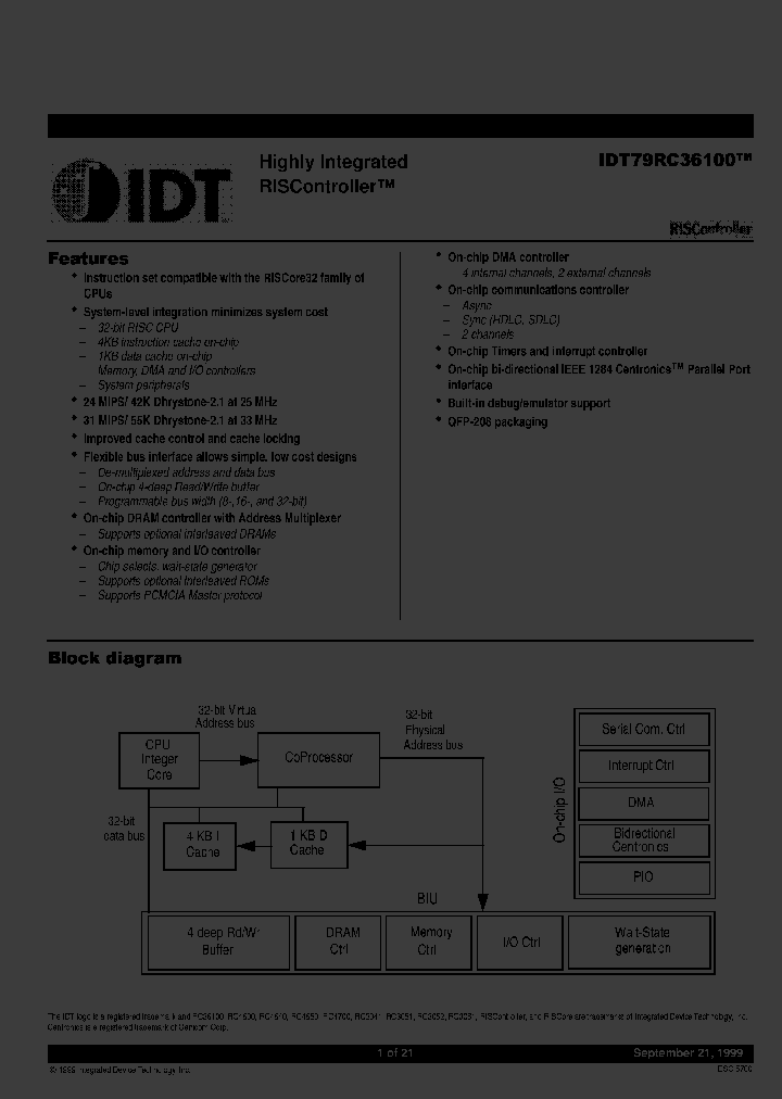 IDT79RC36100-33DH_3102481.PDF Datasheet