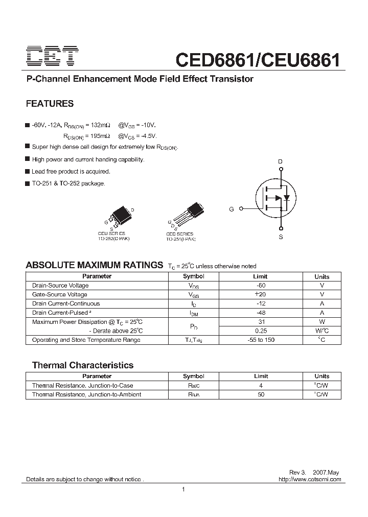 CEU6861_3145216.PDF Datasheet