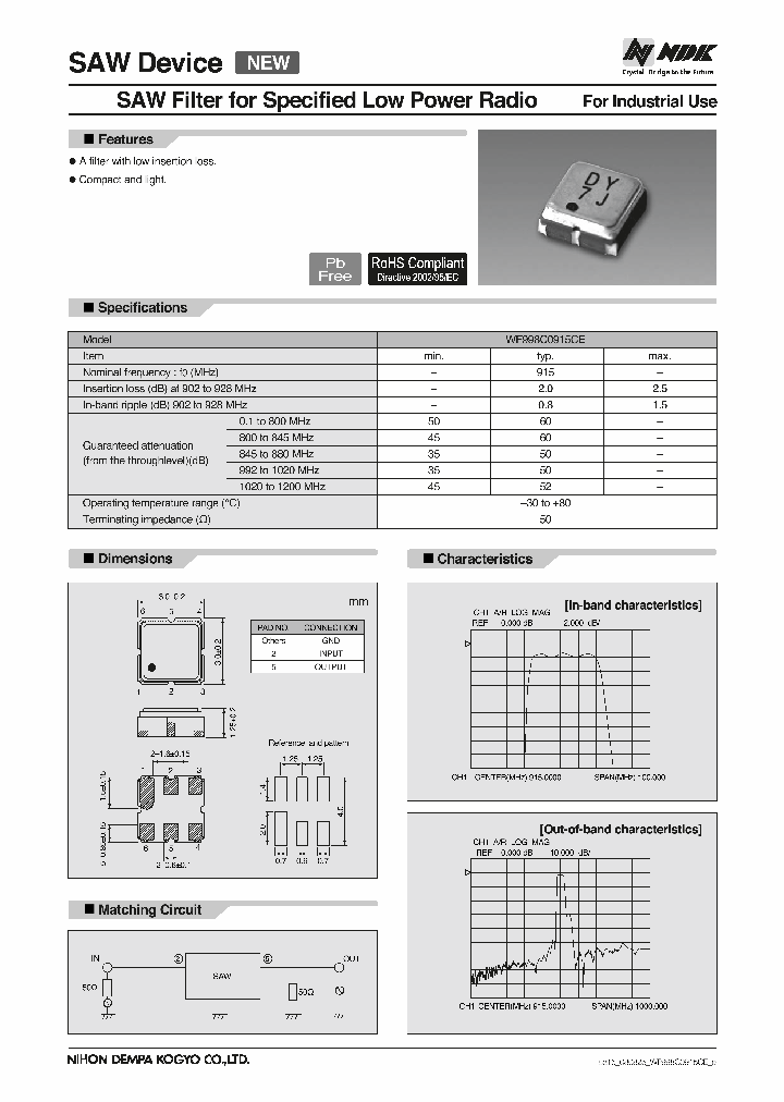 WF998C0915CE_3345814.PDF Datasheet