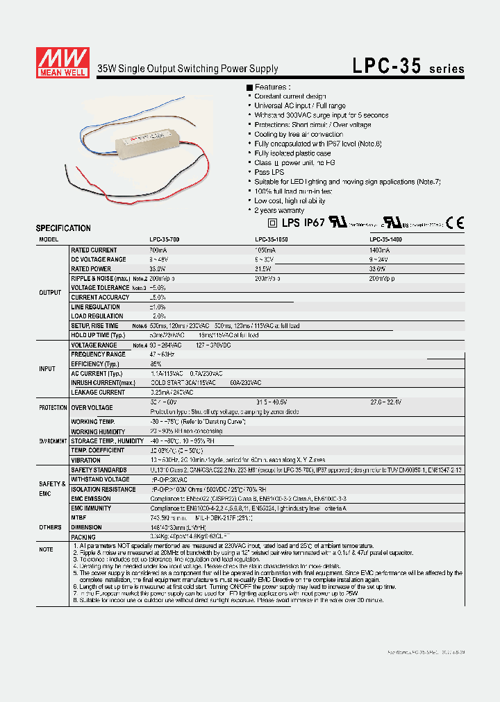 LPC-35-1400_3386429.PDF Datasheet