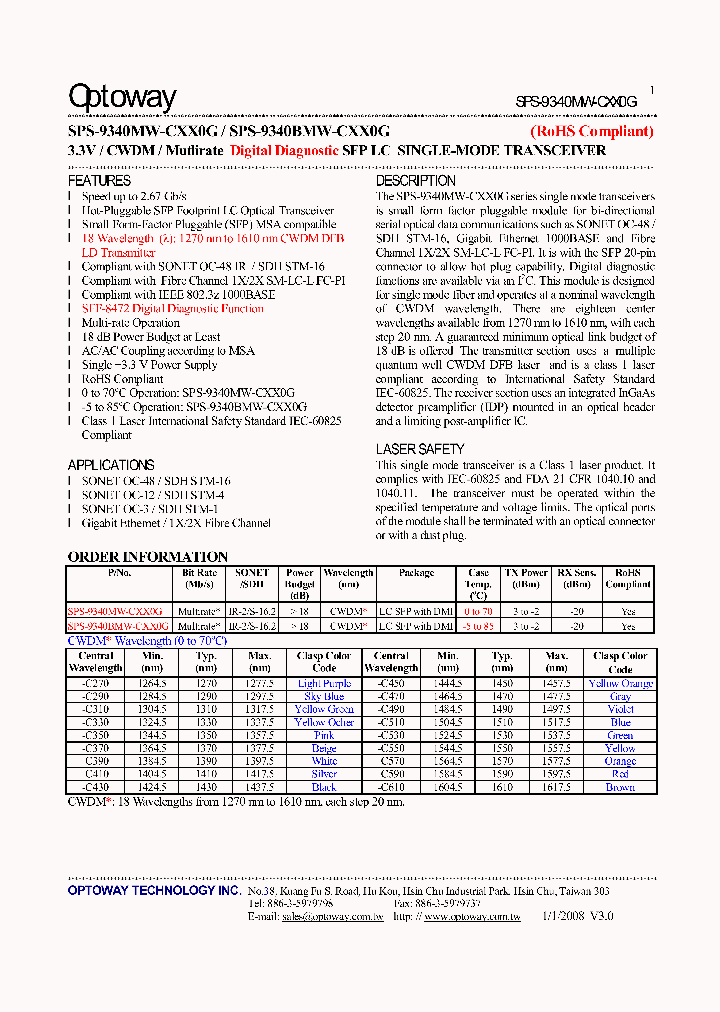 SPS-9340MW-CXX0G_3413867.PDF Datasheet