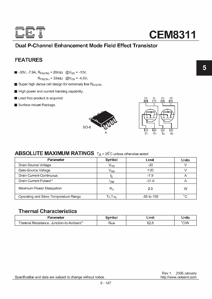 CEM8311_3709954.PDF Datasheet