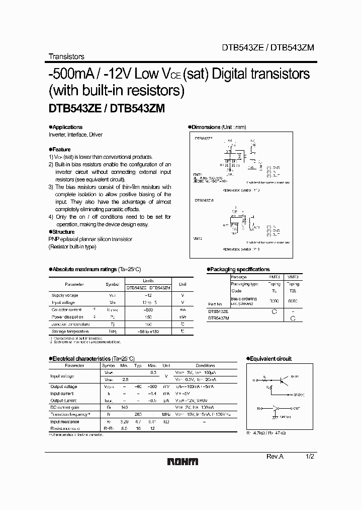 DTB543ZETL_3776723.PDF Datasheet