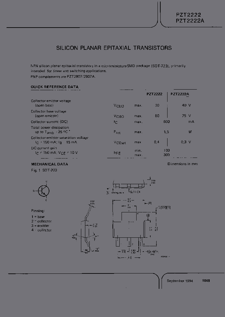 PZT2222A-TAPE-7_3783116.PDF Datasheet