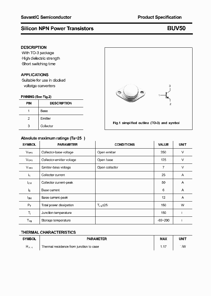 BUV50_4174227.PDF Datasheet