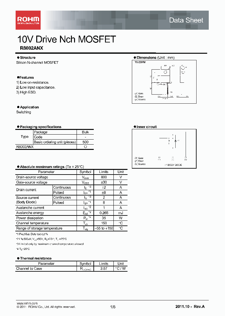 R8002ANX_4182668.PDF Datasheet