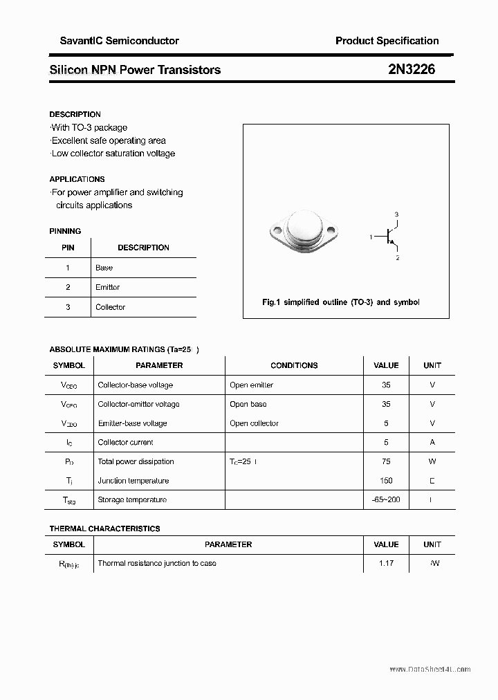 2N3226_4364628.PDF Datasheet