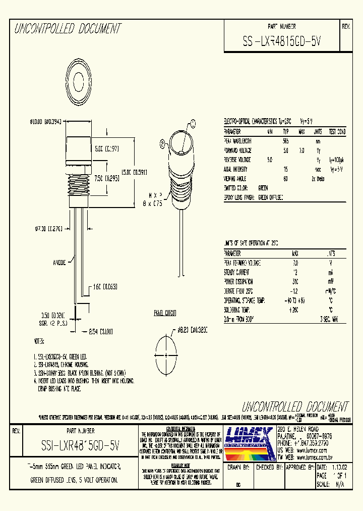 SSI-LXR4815GD-5V_4445080.PDF Datasheet
