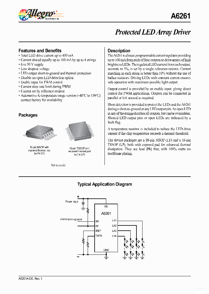 A6261_4549156.PDF Datasheet