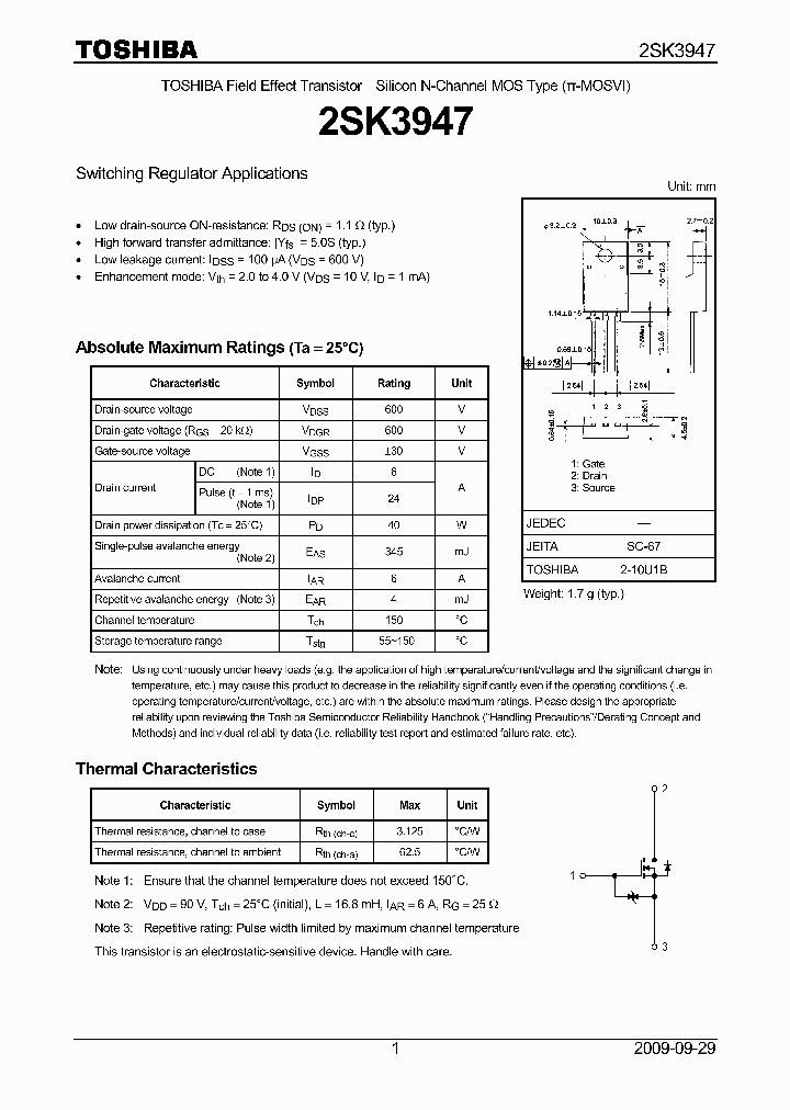 2SK394709_4575330.PDF Datasheet