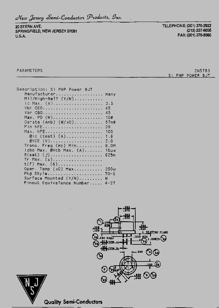 2N5783_4580413.PDF Datasheet