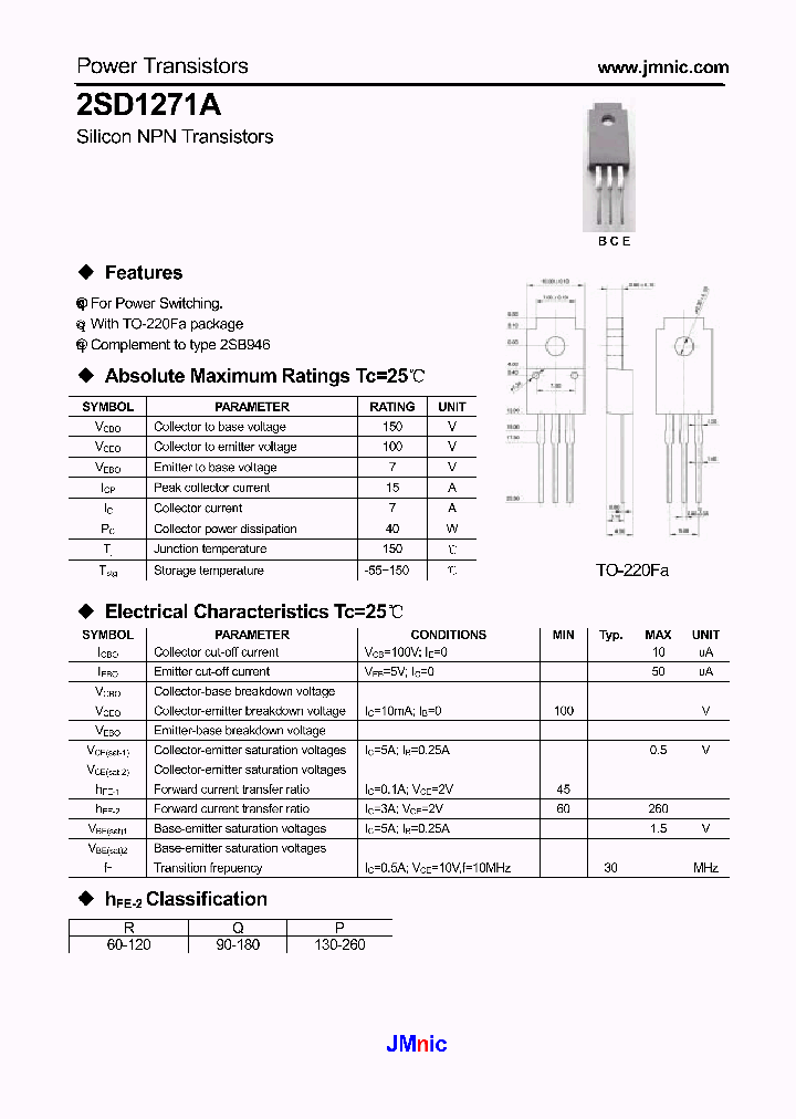 2SD1271A_4684514.PDF Datasheet