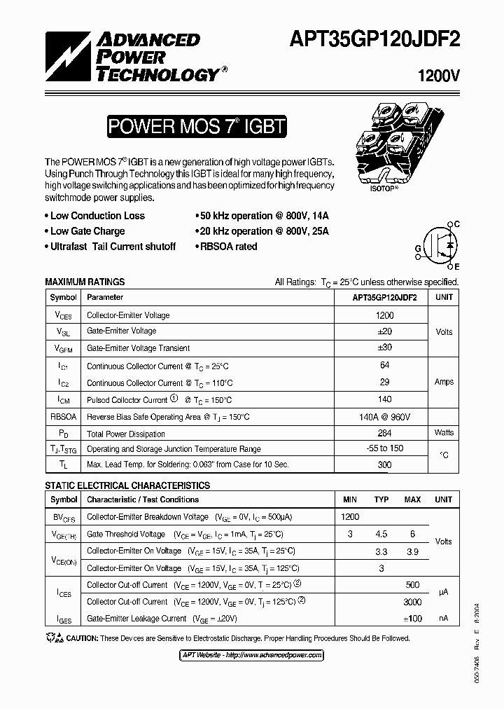 APT35GP120JDF2_4914189.PDF Datasheet