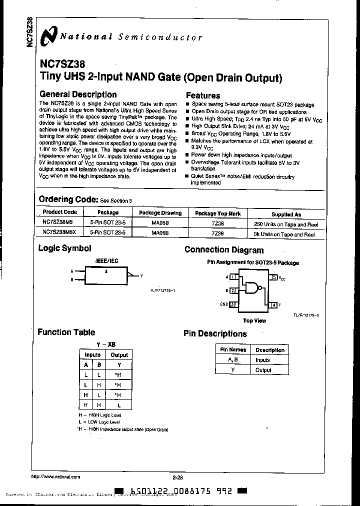 NC7SZ38M5_4966398.PDF Datasheet