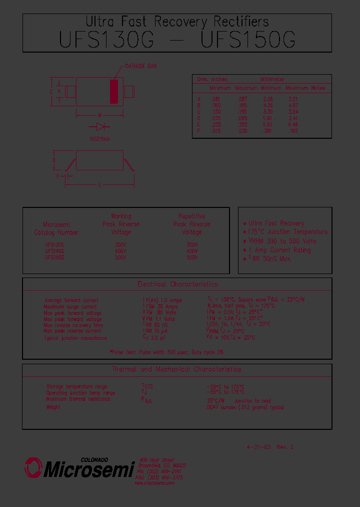 UFS140G_4994380.PDF Datasheet