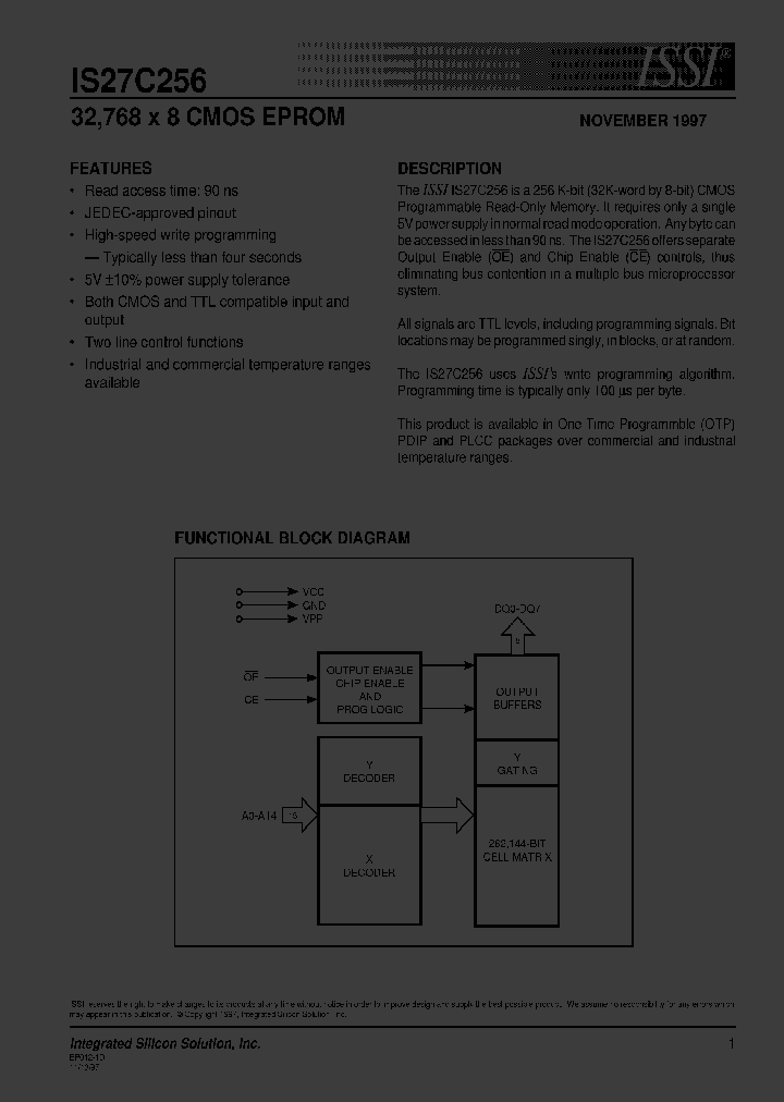 IS27C256-90PL_5236574.PDF Datasheet