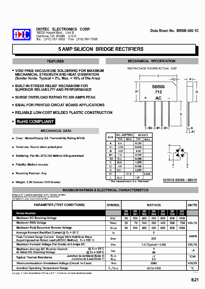 SB508_5263826.PDF Datasheet