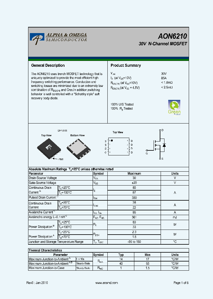 AON6210_5267134.PDF Datasheet