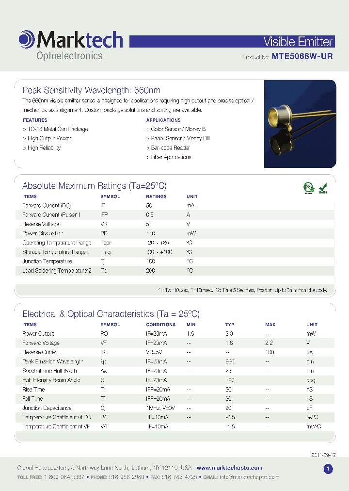 MTE5066W-UR_5304721.PDF Datasheet