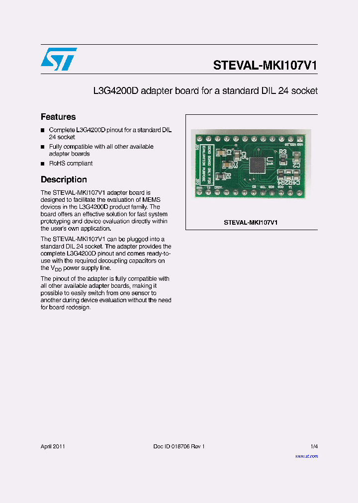 STEVAL-MKI107V1_5322070.PDF Datasheet