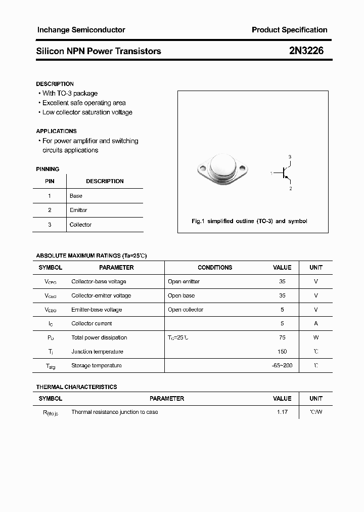 2N3226_5384143.PDF Datasheet