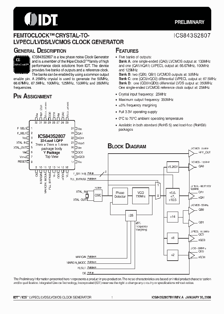 ICS843S2807_5406732.PDF Datasheet