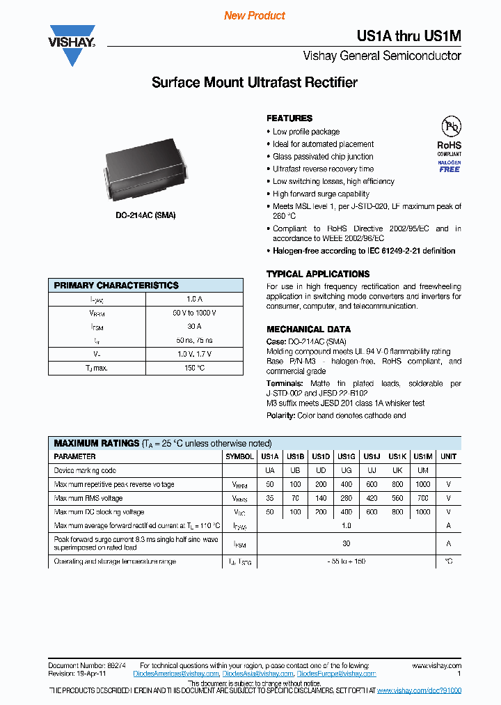 US1J-M3-61T_5414181.PDF Datasheet