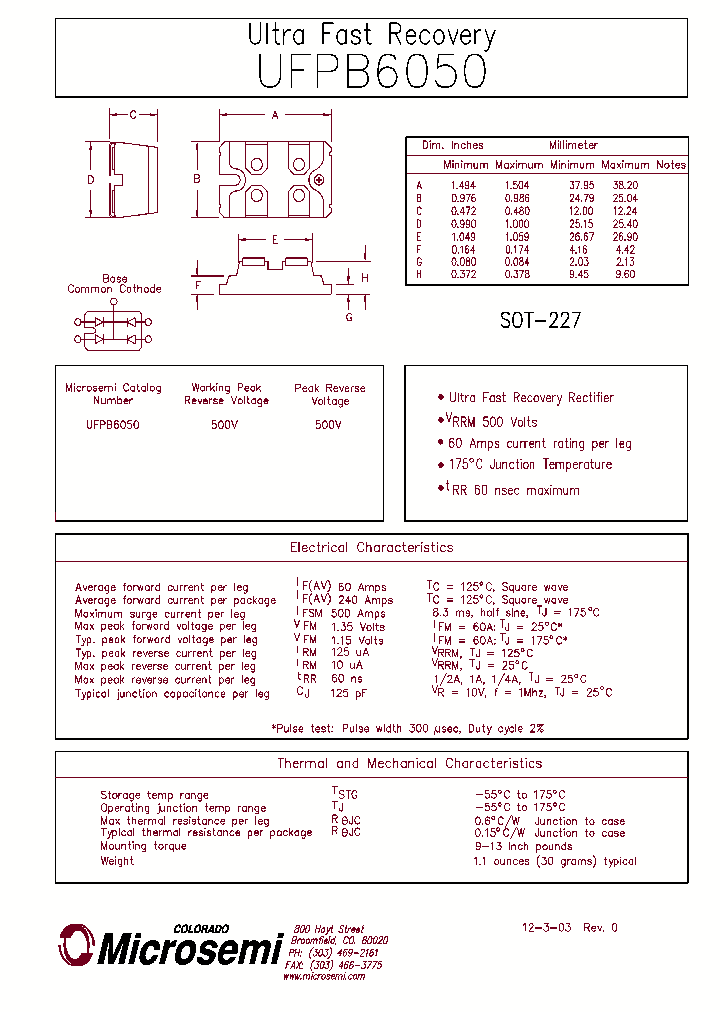 UFPB6050_5511765.PDF Datasheet