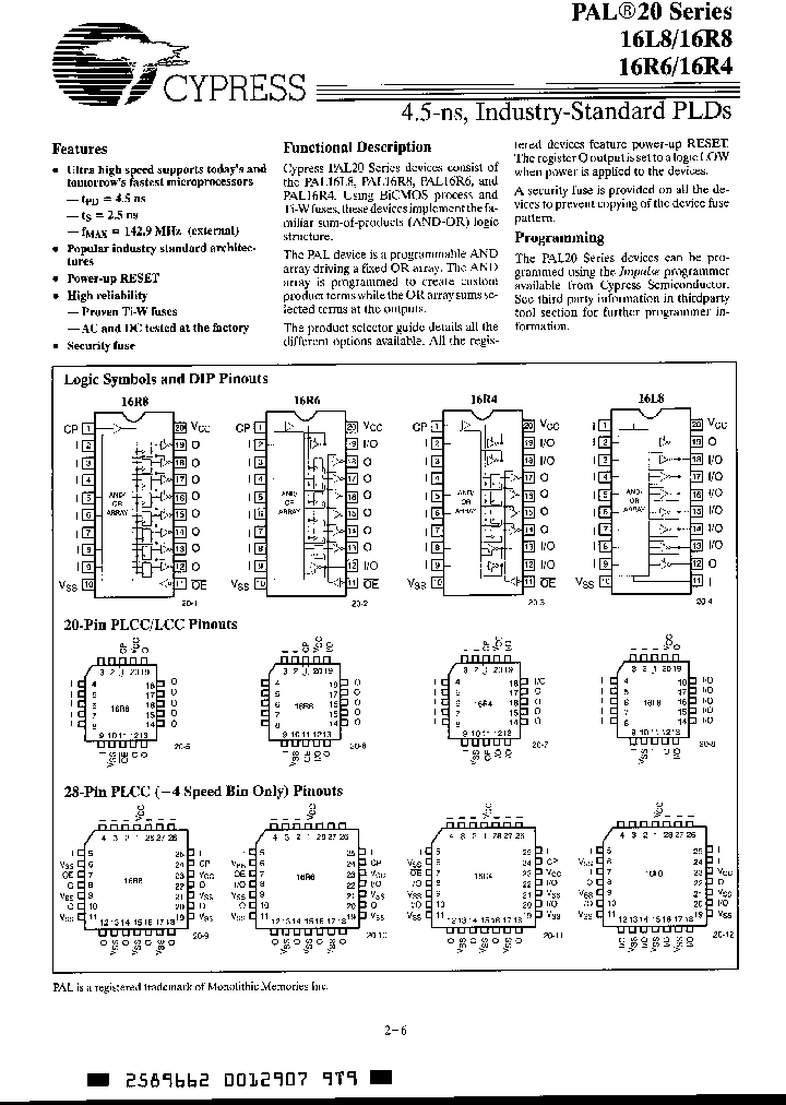 PAL16L8_5575066.PDF Datasheet