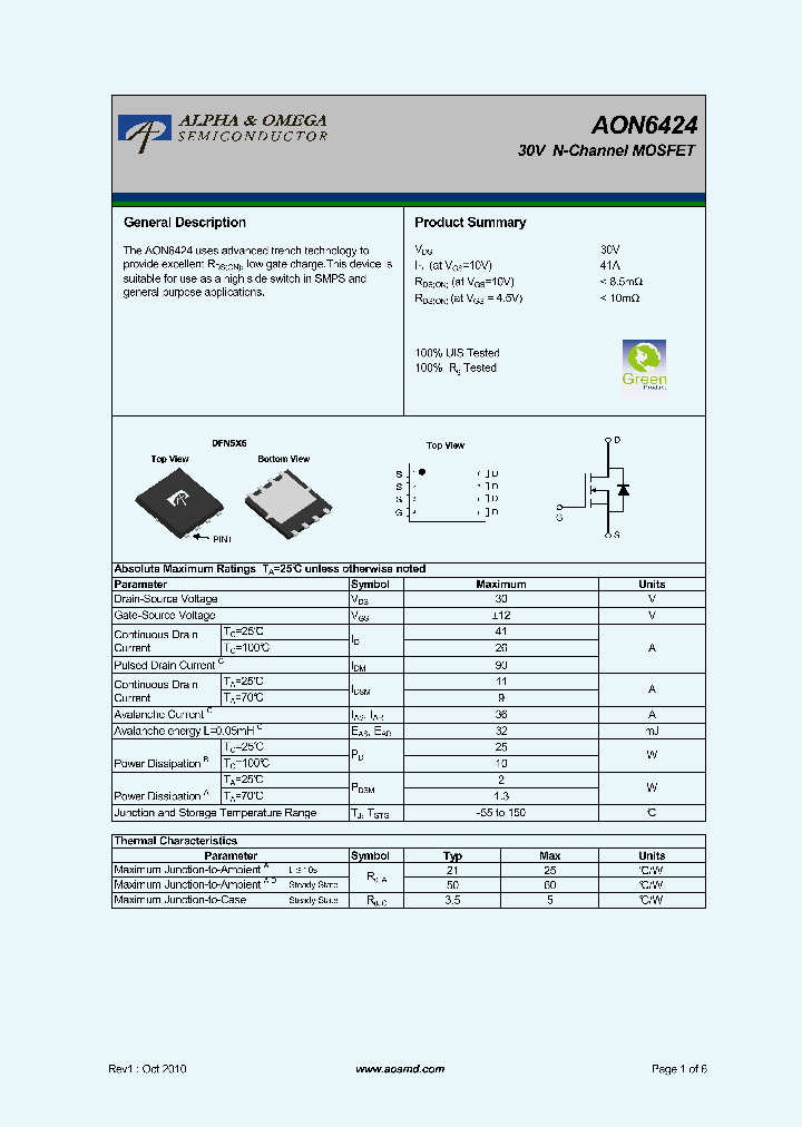 AON6424_5676986.PDF Datasheet