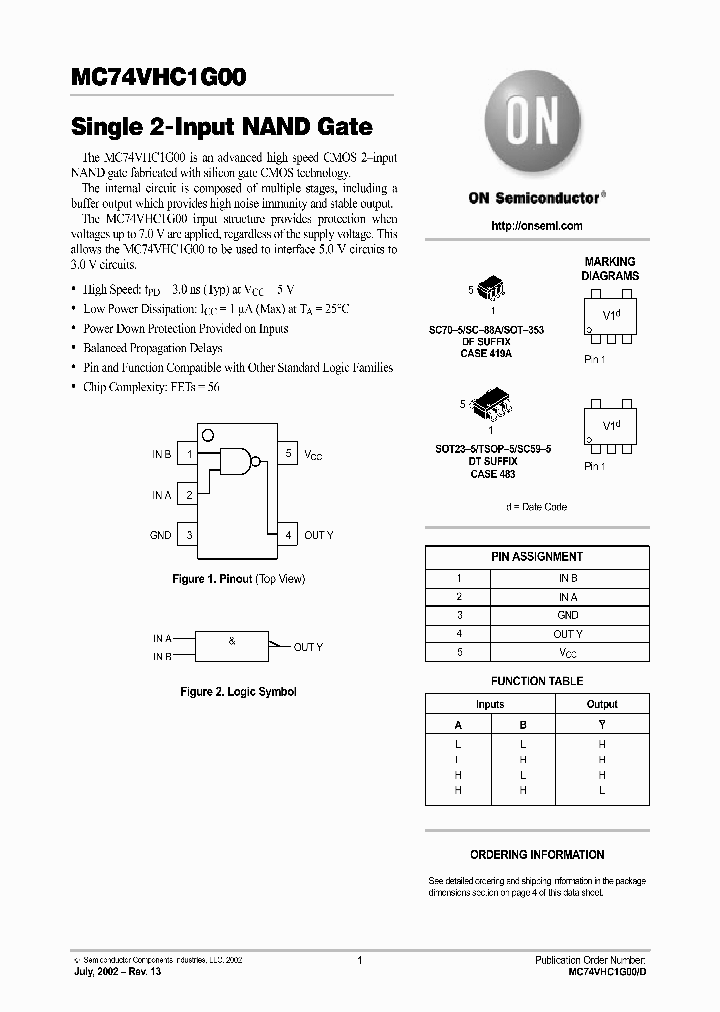 MC74VHC1G00_5698548.PDF Datasheet