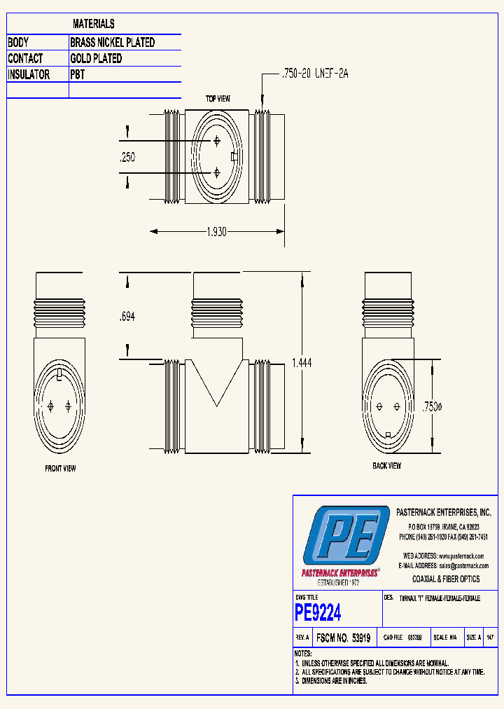 PE9224_5699538.PDF Datasheet