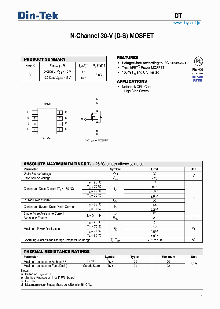 DTM4410_5780209.PDF Datasheet