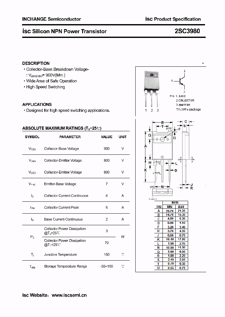 2SC3980_6599948.PDF Datasheet